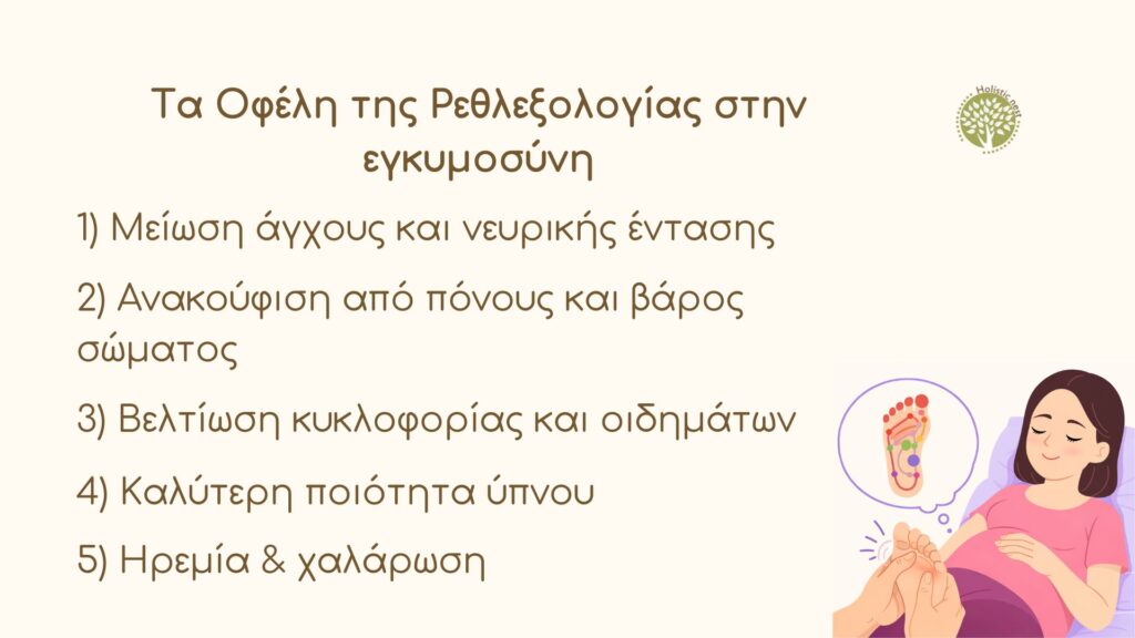 Τα οφέλη της ρεφλεξολογίας στην εγκυμοσύνη