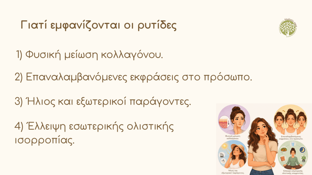 Γιατί εμφανίζονται οι ρυτίδες