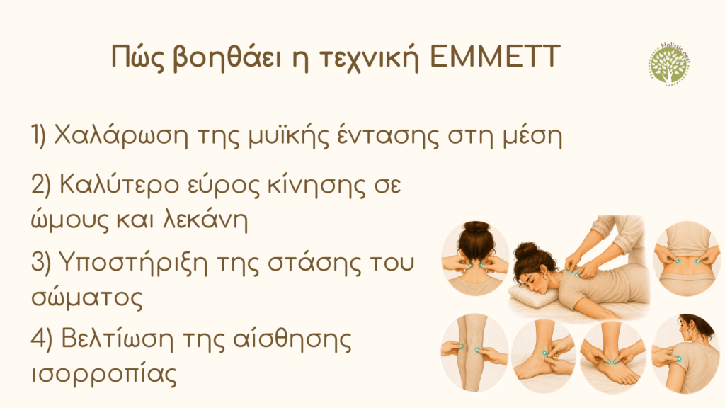 Πώς υποστηρίζει η τεχνική EMMETT την κινητικότητα